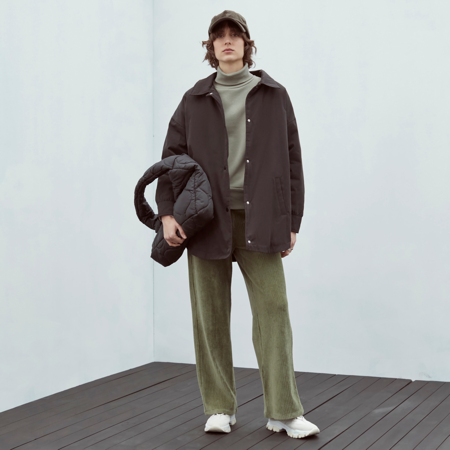 OVERSIZE İNCE MONT CEKET