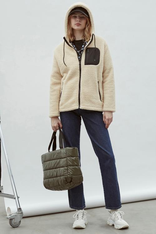  PELUŞ FERMUARLI HIRKA