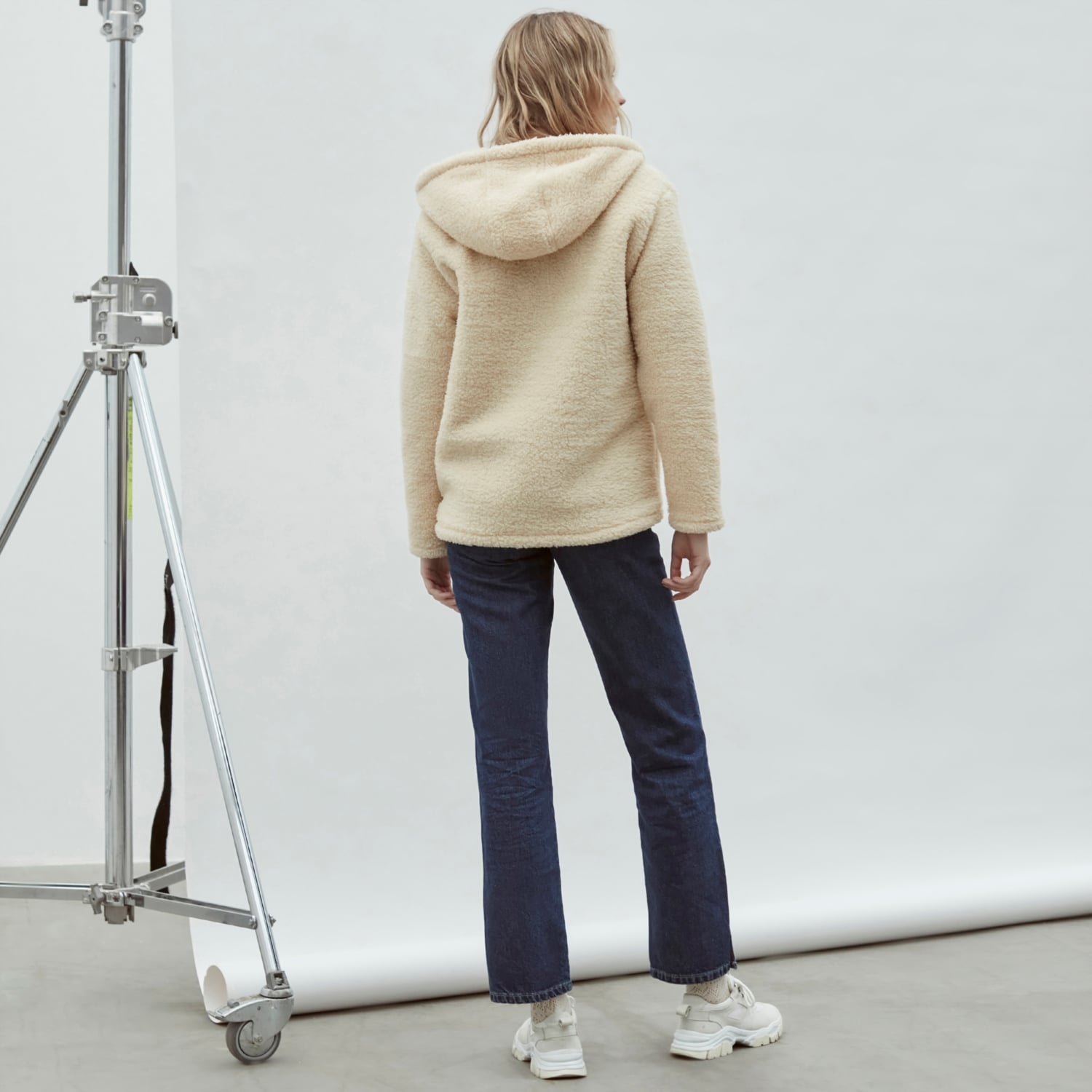 PELUŞ FERMUARLI HIRKA