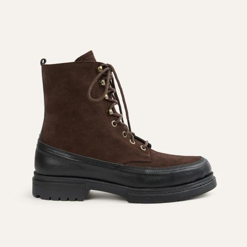  BAĞCIKLI FERMUAR DETAYLI DERİ BOT