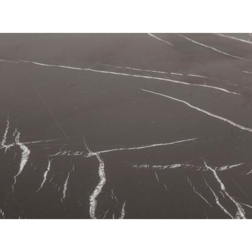  NEGRA DARK CILALI MERMER TABLA 100X100