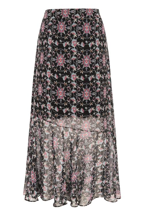  BASKILI KLOŞ MİDİ  ETEK