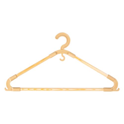  3'LÜ AHŞAP ASKI SETİ BEJ