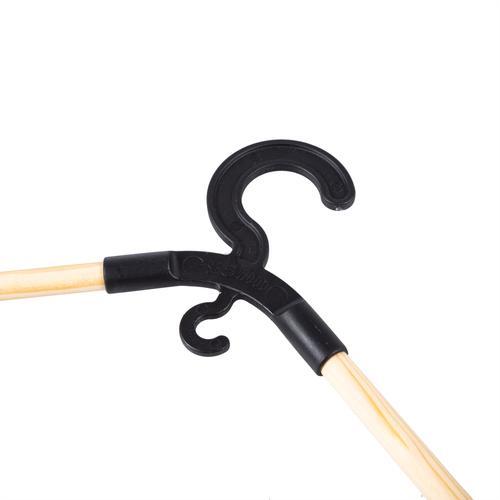  3'LÜ AHŞAP ASKI SETİ SİYAH