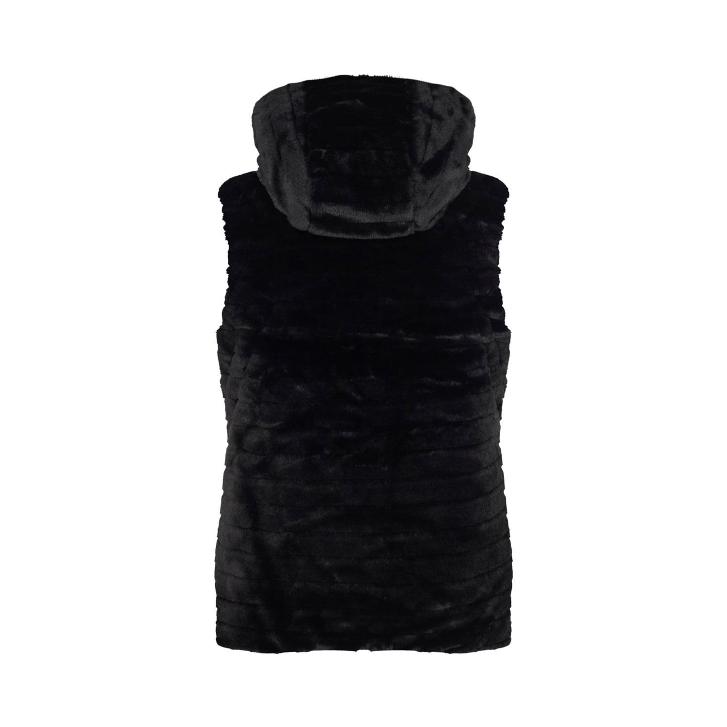 KAPÜŞONLU PELUŞ YELEK