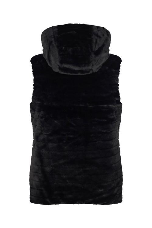  KAPÜŞONLU PELUŞ YELEK