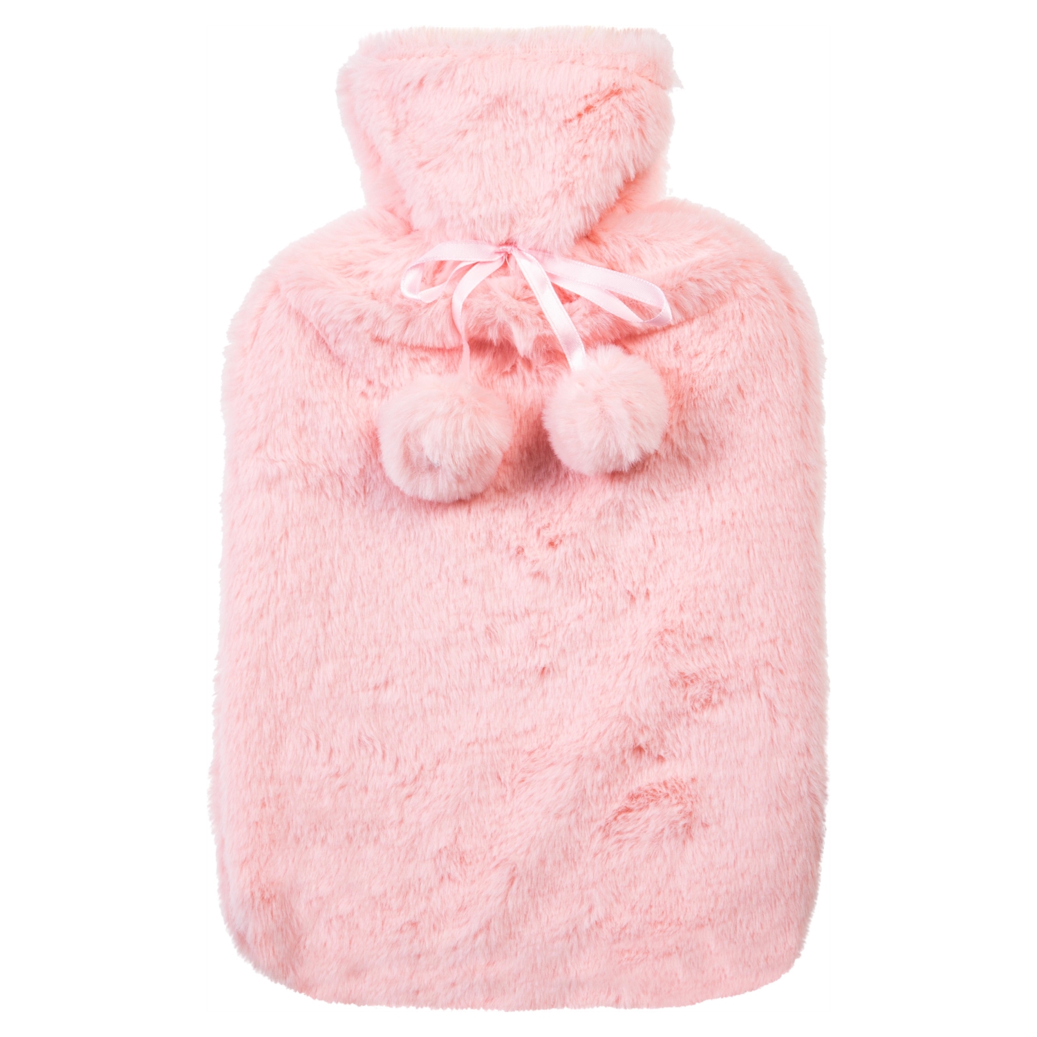 PEMBE PELÜŞ SICAK SU TORBASI