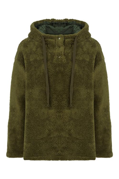  KAPÜŞONLU PELUŞ SWEATSHIRT