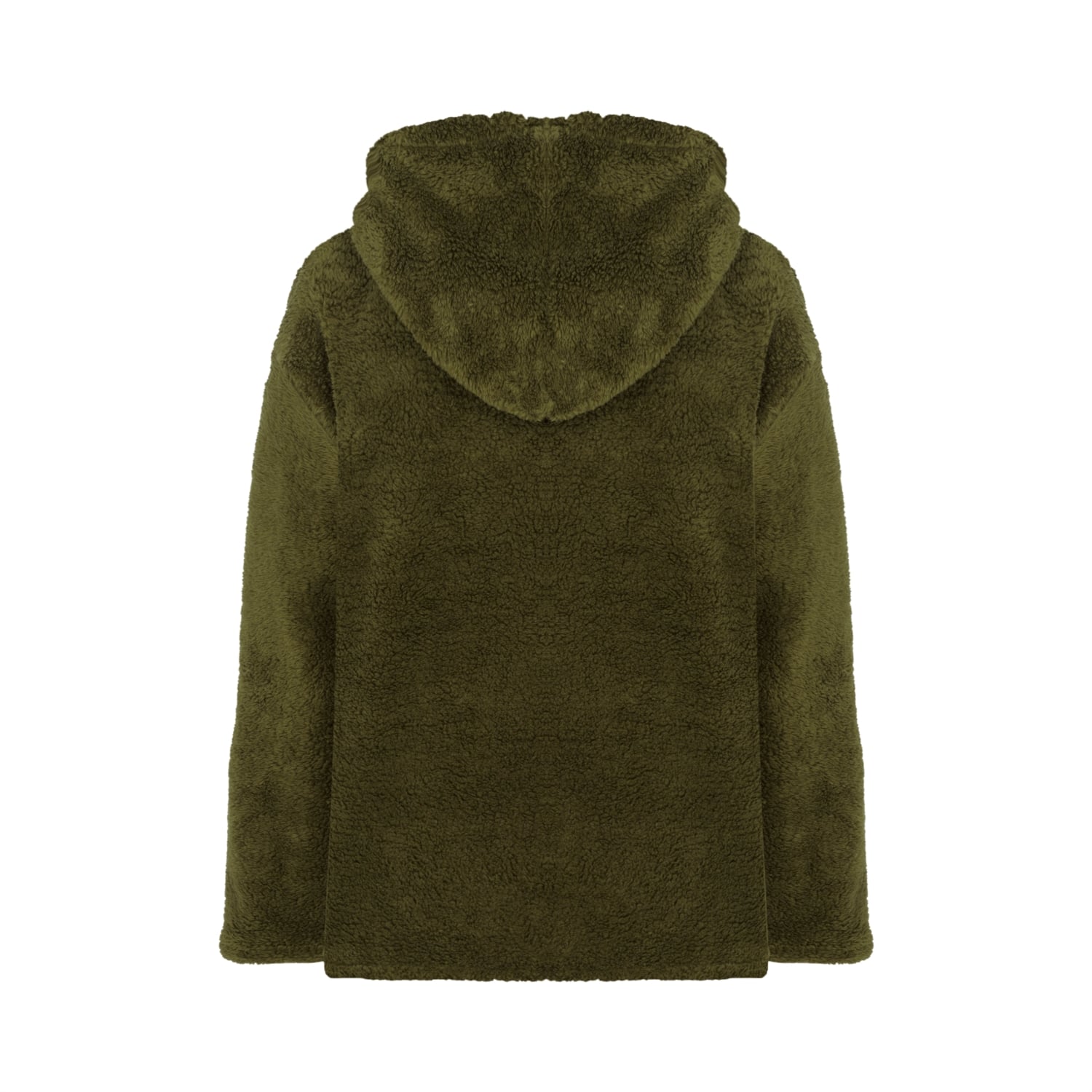 KAPÜŞONLU PELUŞ SWEATSHIRT