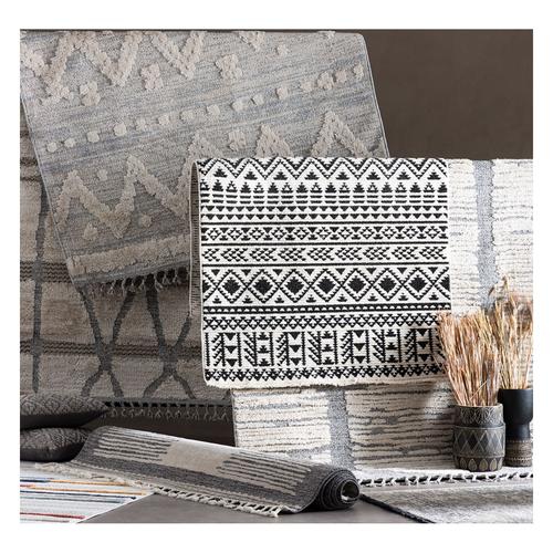  HARMONY HALI SİYAH KREM 120X180