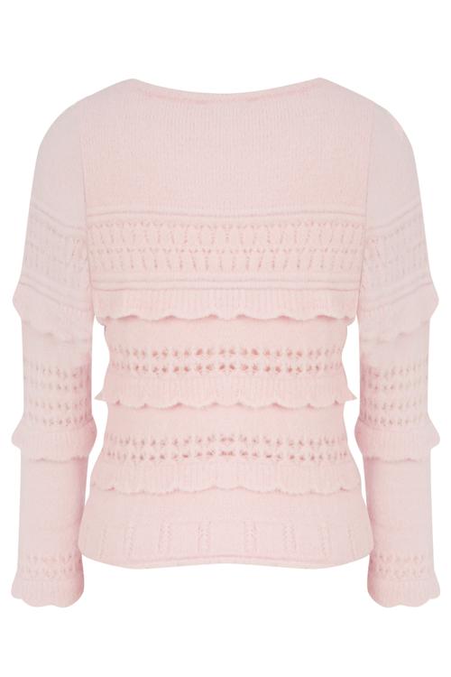  BİSİKLET YAKA SAÇ ÖRGÜLÜ KAZAK