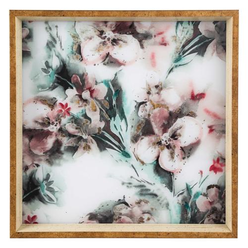  FLOWER DEKORATİF TEPSİ 35X35CM