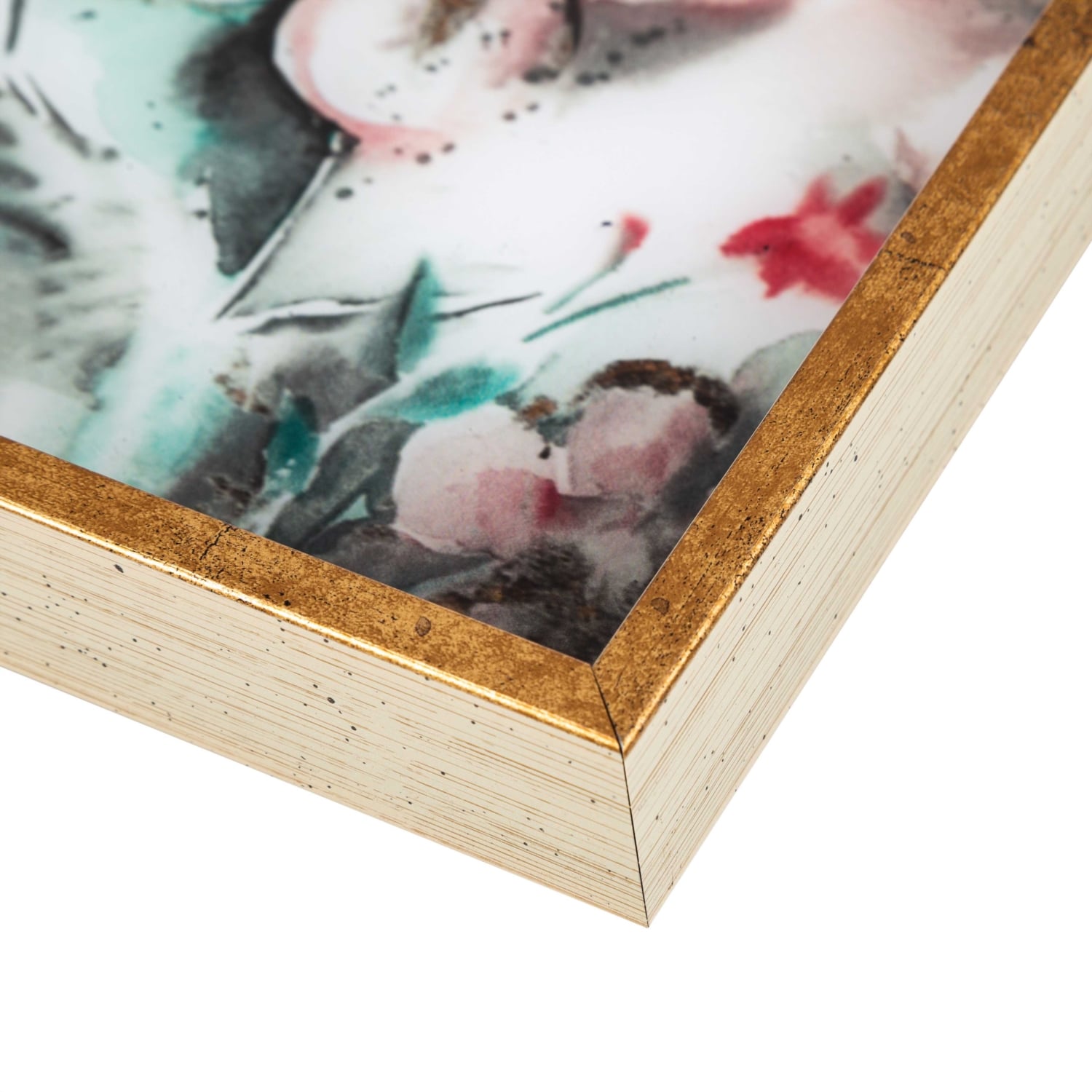 FLOWER DEKORATİF TEPSİ 35X35CM