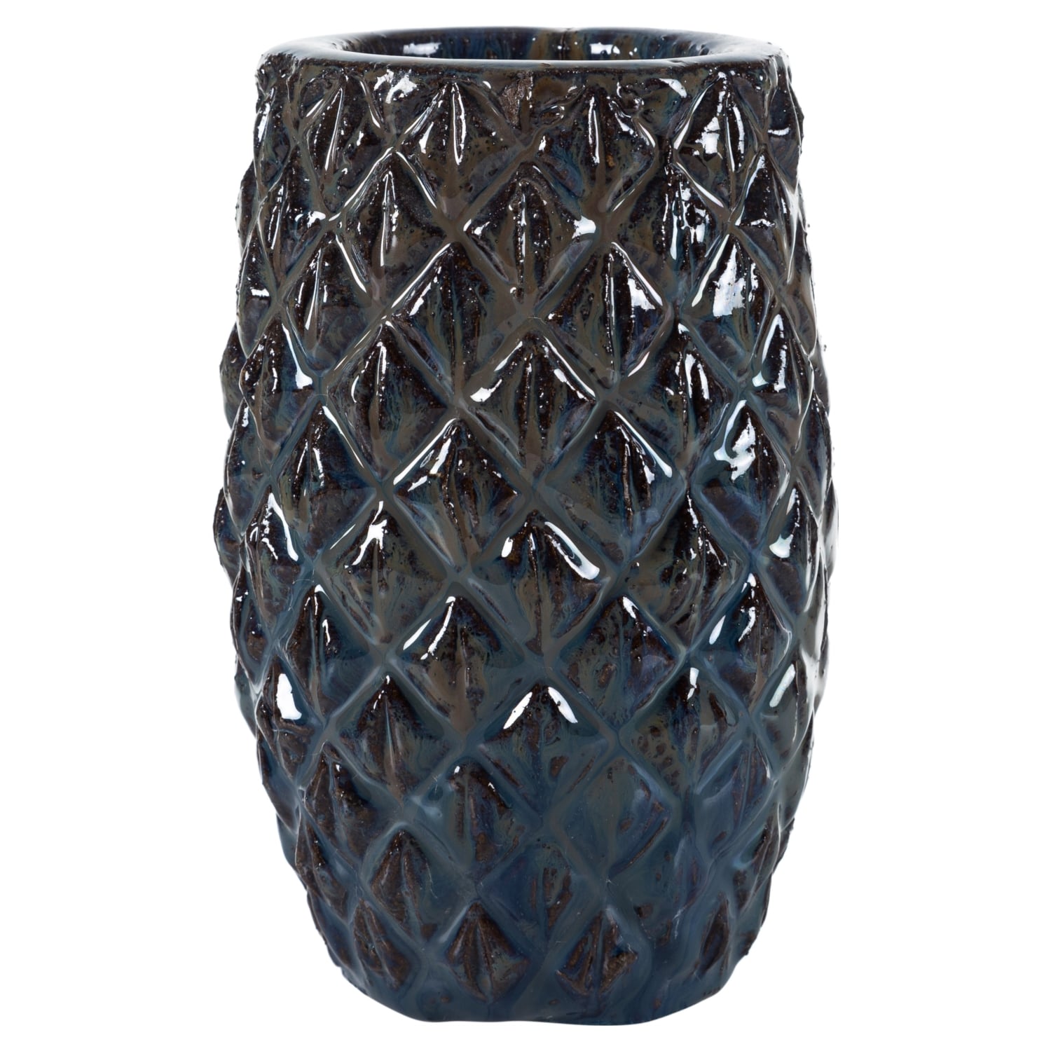 YORK SIRLI TOPRAK SAKSI SAKS MAVİ 15X21