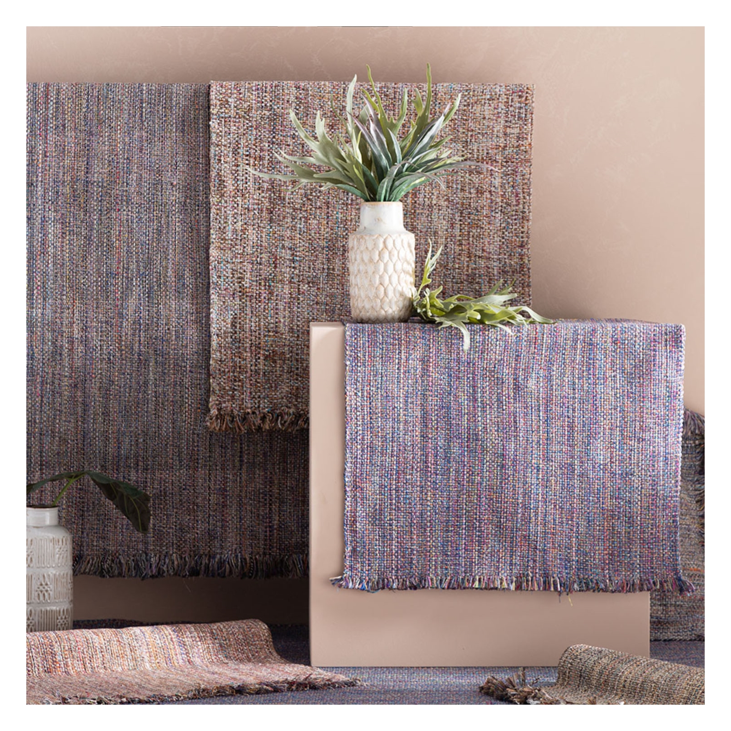 CHARM KİLİM BEJ MULTİ 80X150