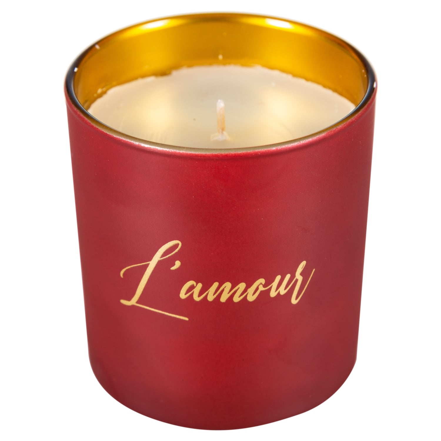 L'AMOUR CINNAMON KOKULU BARDAK MUM BORDO