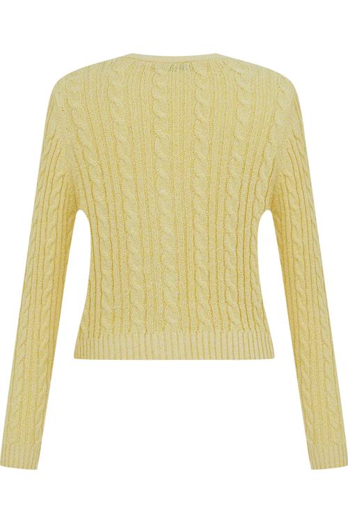  V YAKA SAÇ ÖRGÜ HIRKA