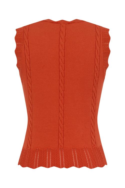  ÇİÇEK İŞLEMELİ ÖRGÜ SÜVETER