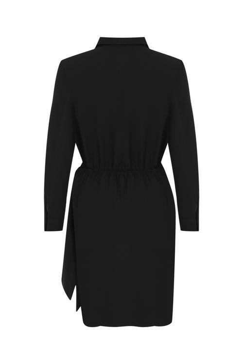  KRUVAZE MİNİ GÖMLEK ELBİSE