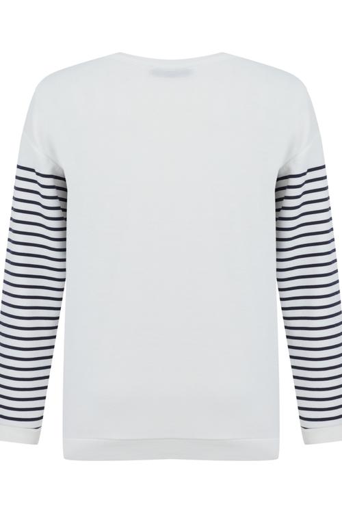  ÇİZGİLİ SWEATSHIRT