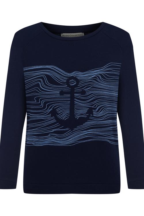  ÇAPA BASKILI SWEATSHIRT