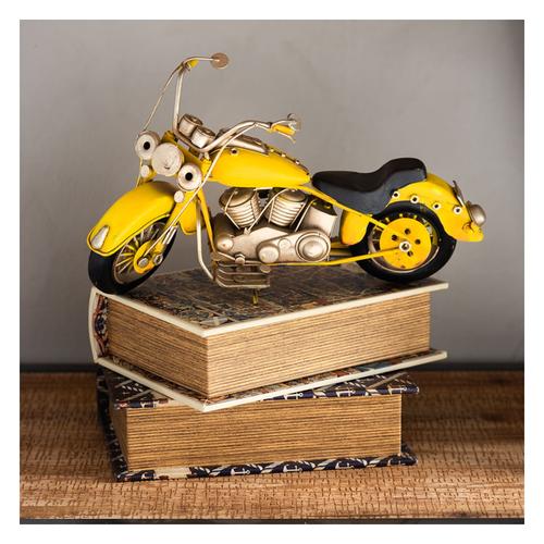  MOTORCYCLE SARI BİBLO 29X11X13CM