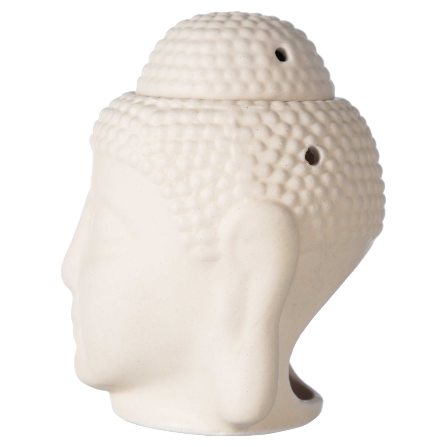 TİBET BUDA BUHURDANLIK KREM 8X12CM