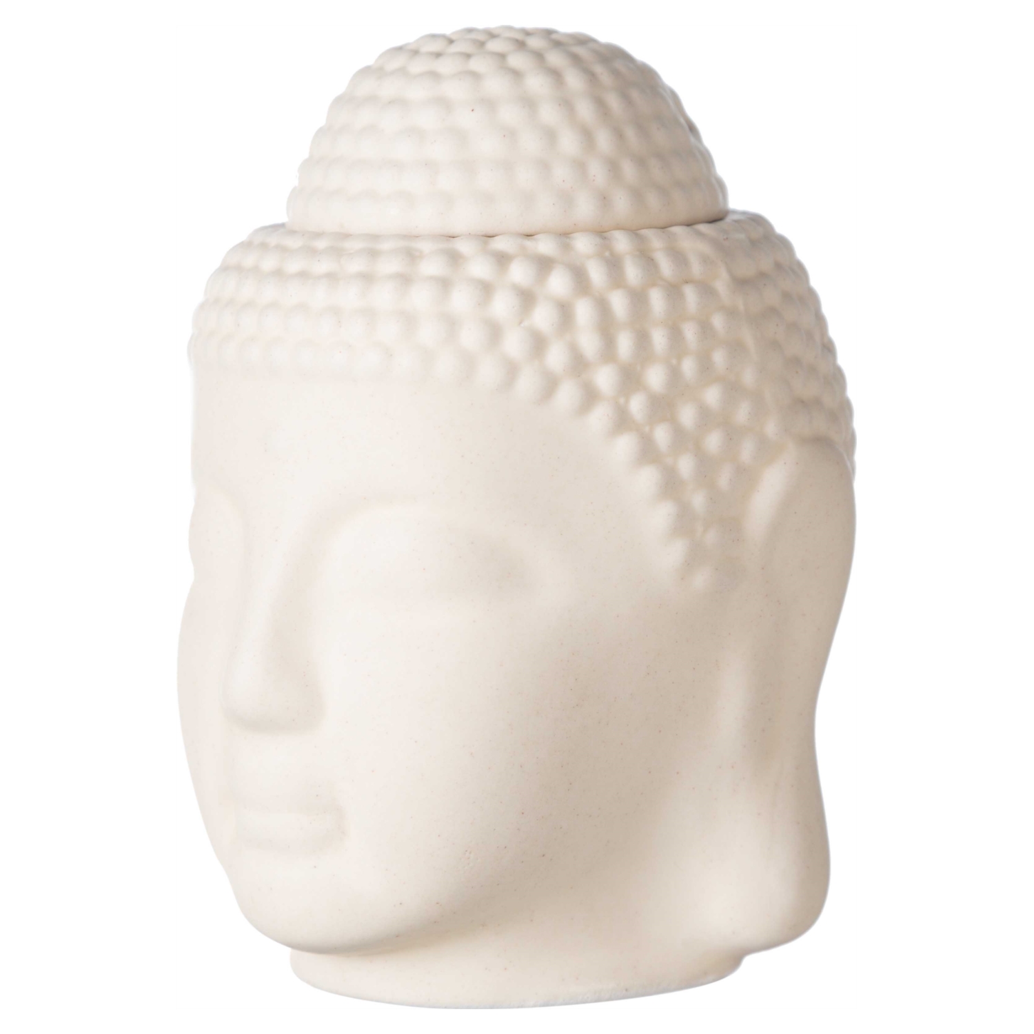 TİBET BUDA BUHURDANLIK KREM 8X12CM