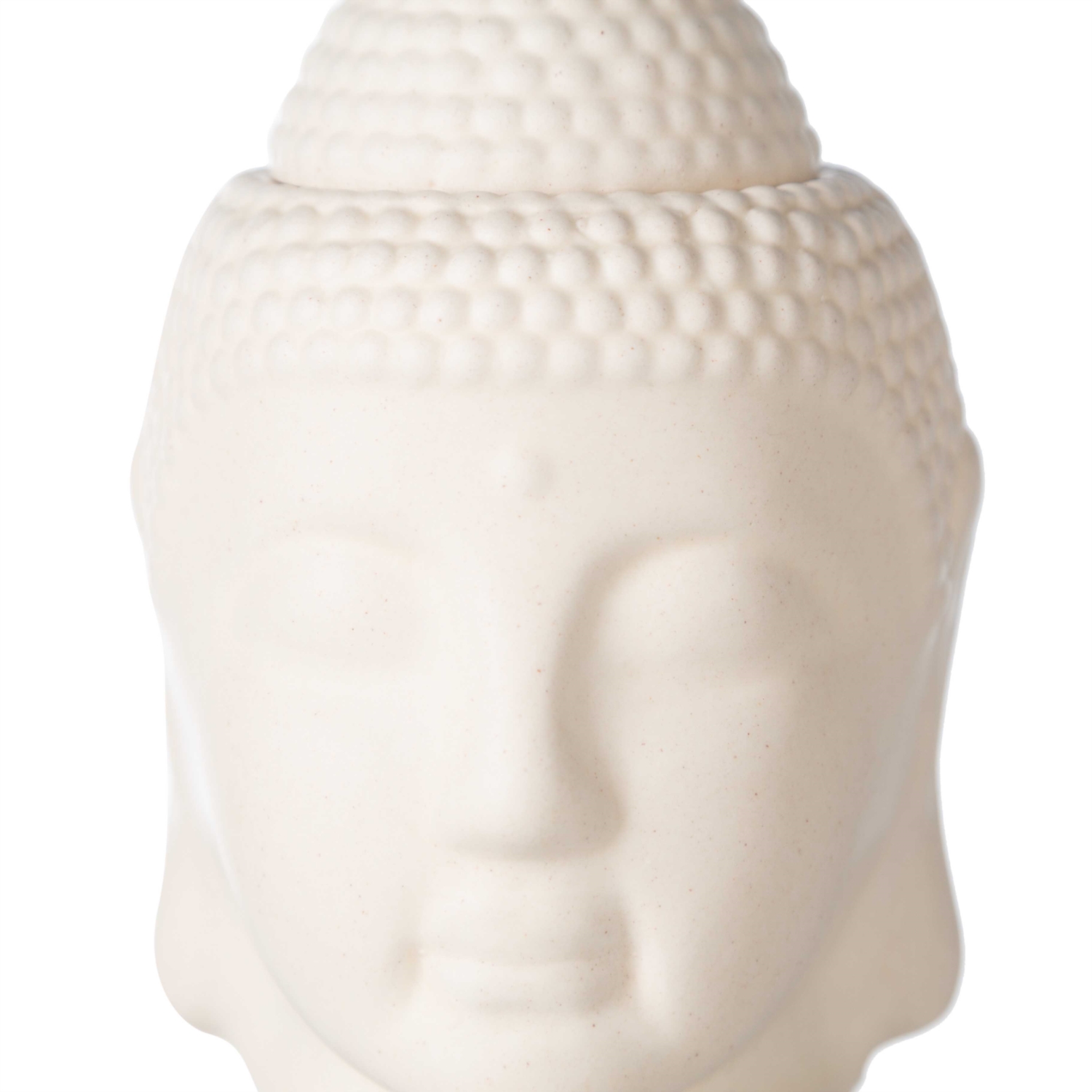 TİBET BUDA BUHURDANLIK KREM 8X12CM