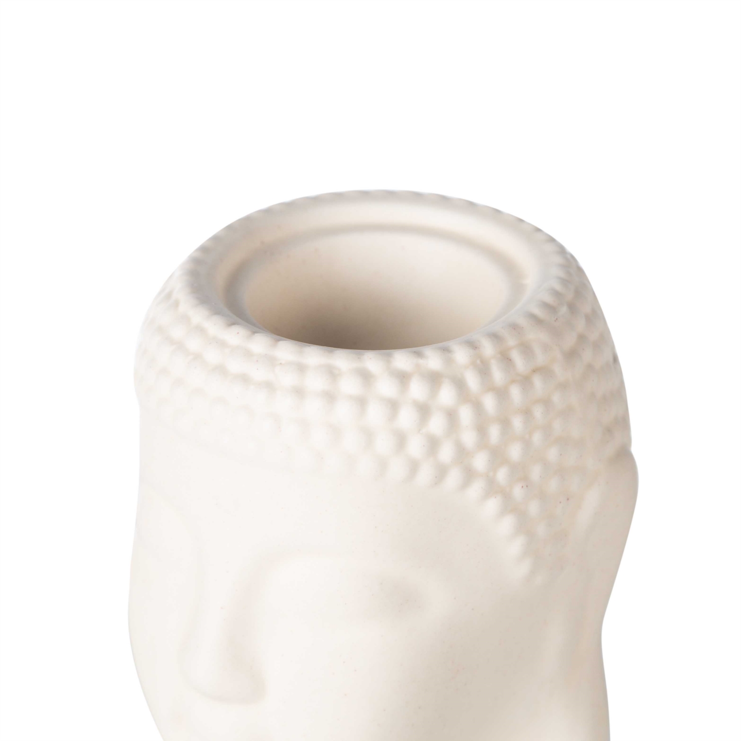 TİBET BUDA BUHURDANLIK KREM 8X12CM