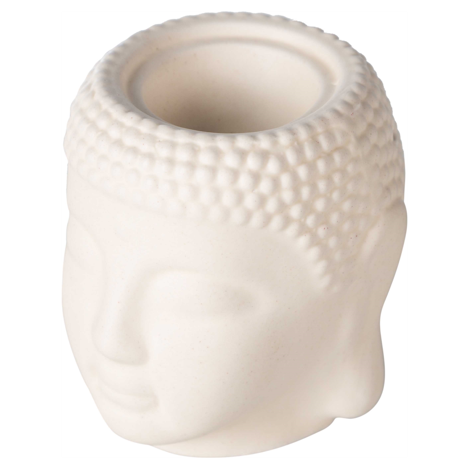 TİBET BUDA BUHURDANLIK KREM 8X12CM