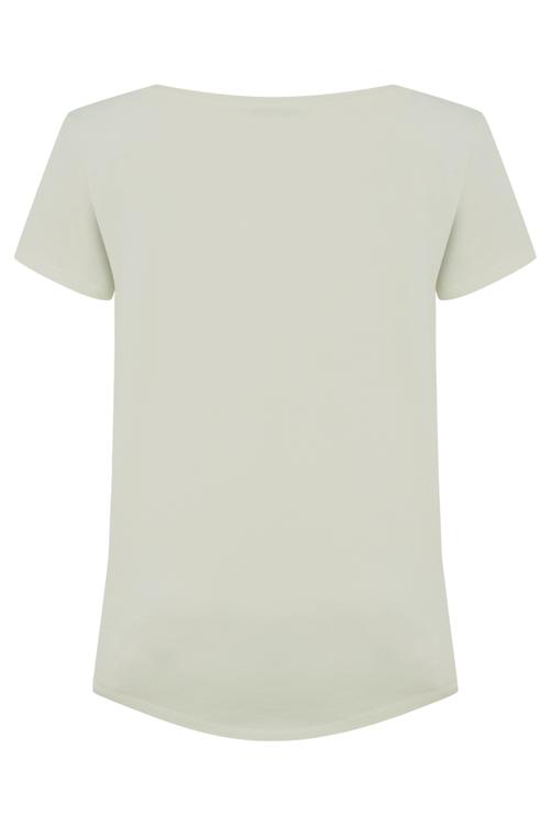  ÇİÇEK DESENLİ PAMUK T-SHIRT