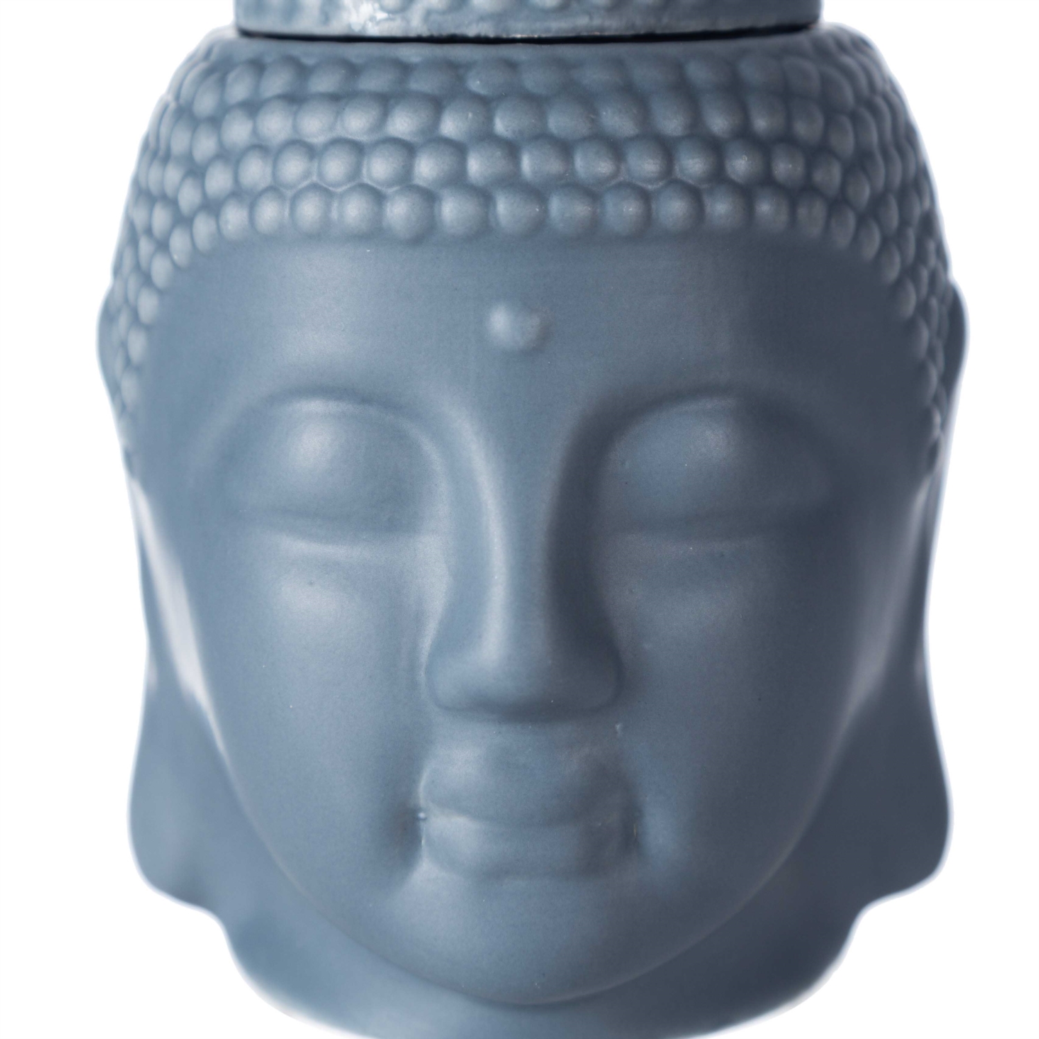 TİBET BUDA BUHURDANLIK GRİ 8X12CM