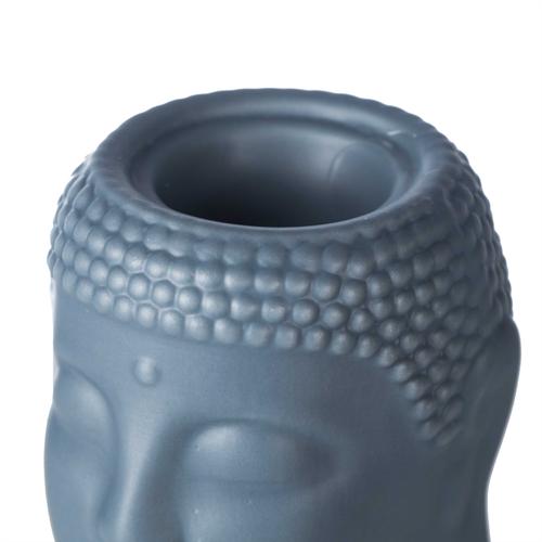  TİBET BUDA BUHURDANLIK GRİ 8X12CM