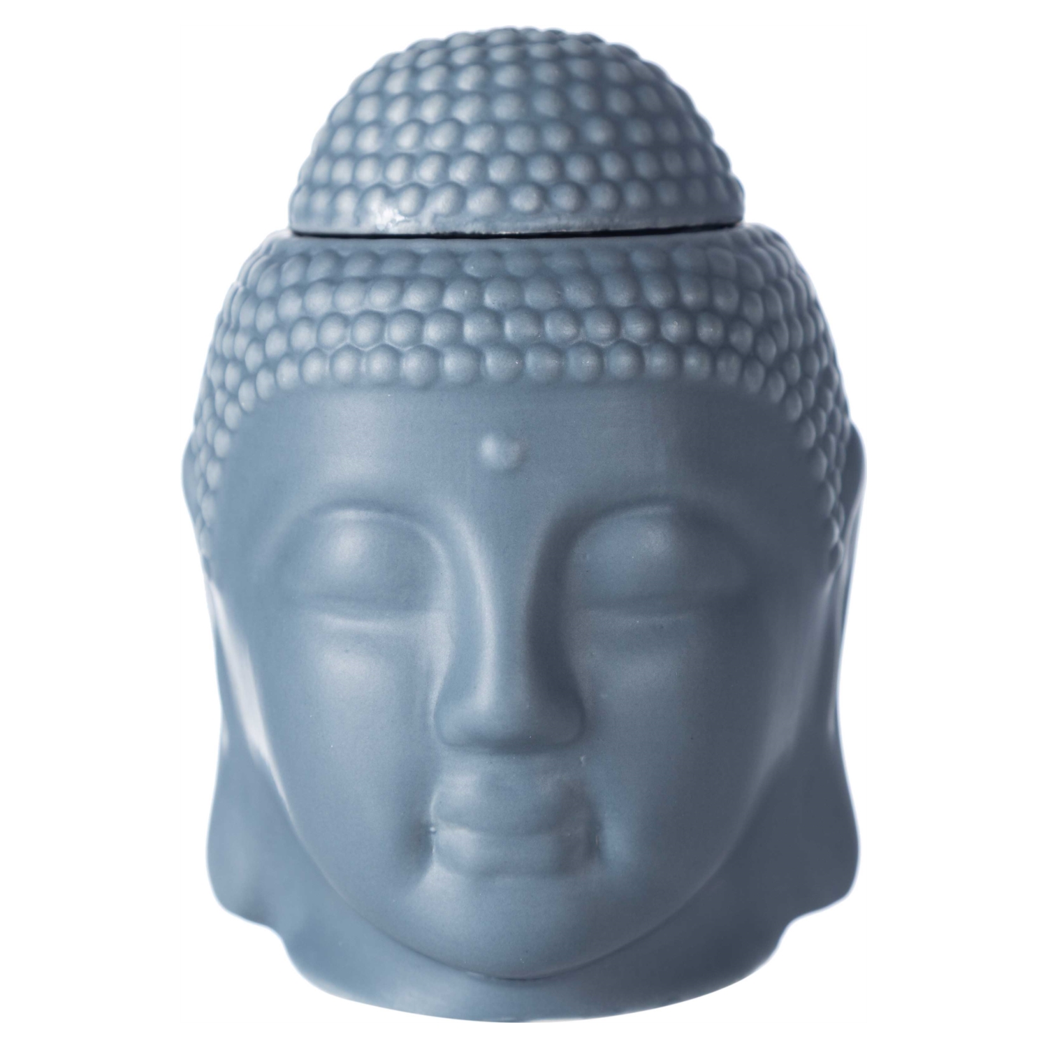 TİBET BUDA BUHURDANLIK GRİ 8X12CM