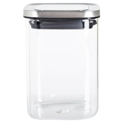  ŞEFFAF KAPAKLI CAM KAVANOZ 1000 ML