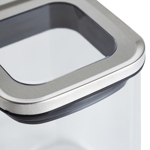  ŞEFFAF KAPAKLI CAM KAVANOZ 1000 ML