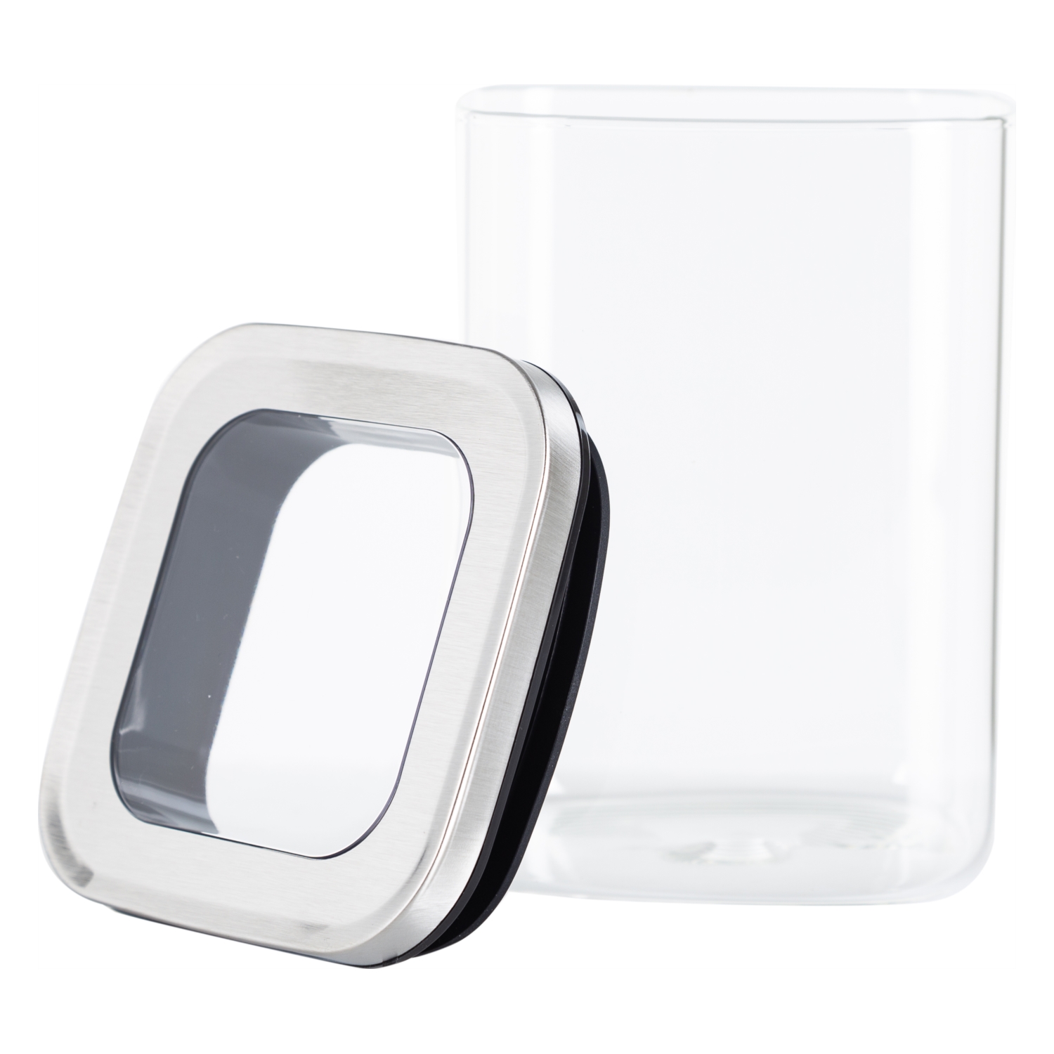 ŞEFFAF KAPAKLI CAM KAVANOZ 1000 ML