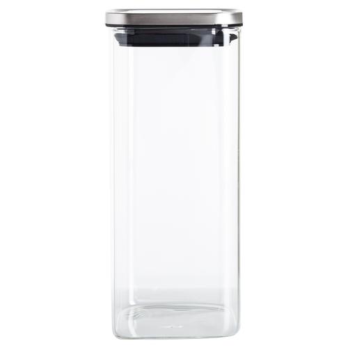  ŞEFFAF KAPAKLI CAM KAVANOZ 1750 ML