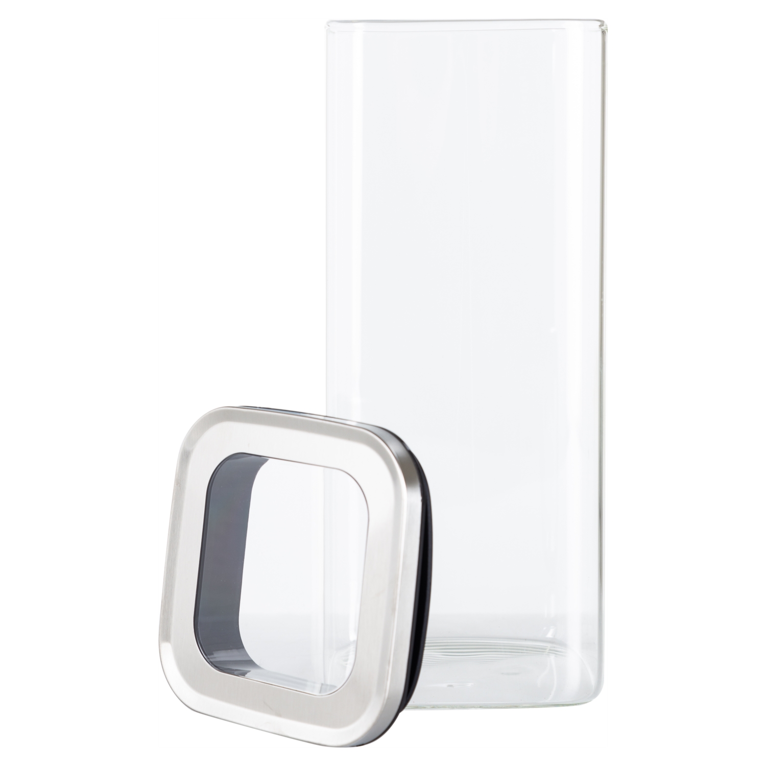 ŞEFFAF KAPAKLI CAM KAVANOZ 1750 ML