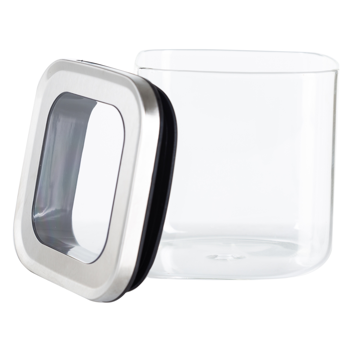 ŞEFFAF KAPAKLI CAM KAVANOZ 650 ML