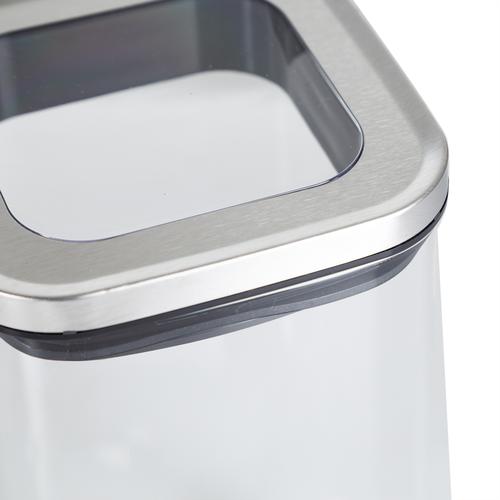  ŞEFFAF KAPAKLI CAM KAVANOZ 1350 ML