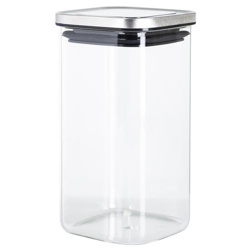  ŞEFFAF KAPAKLI CAM KAVANOZ 1350 ML