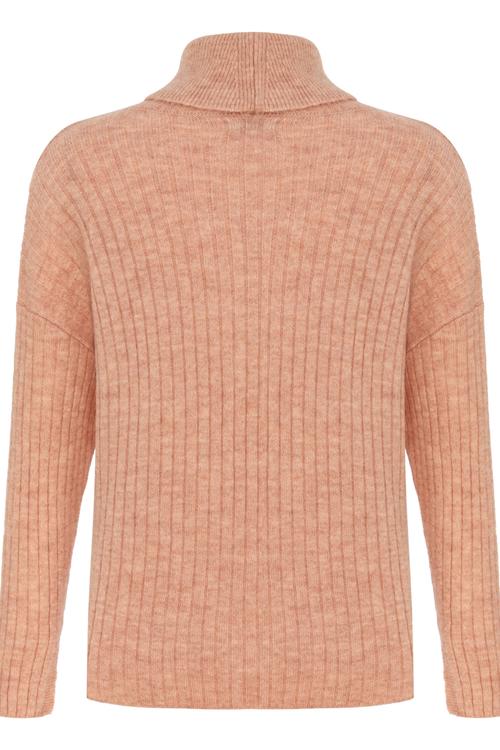  BALIKÇI YAKA DÜŞÜK OMUZ KAZAK