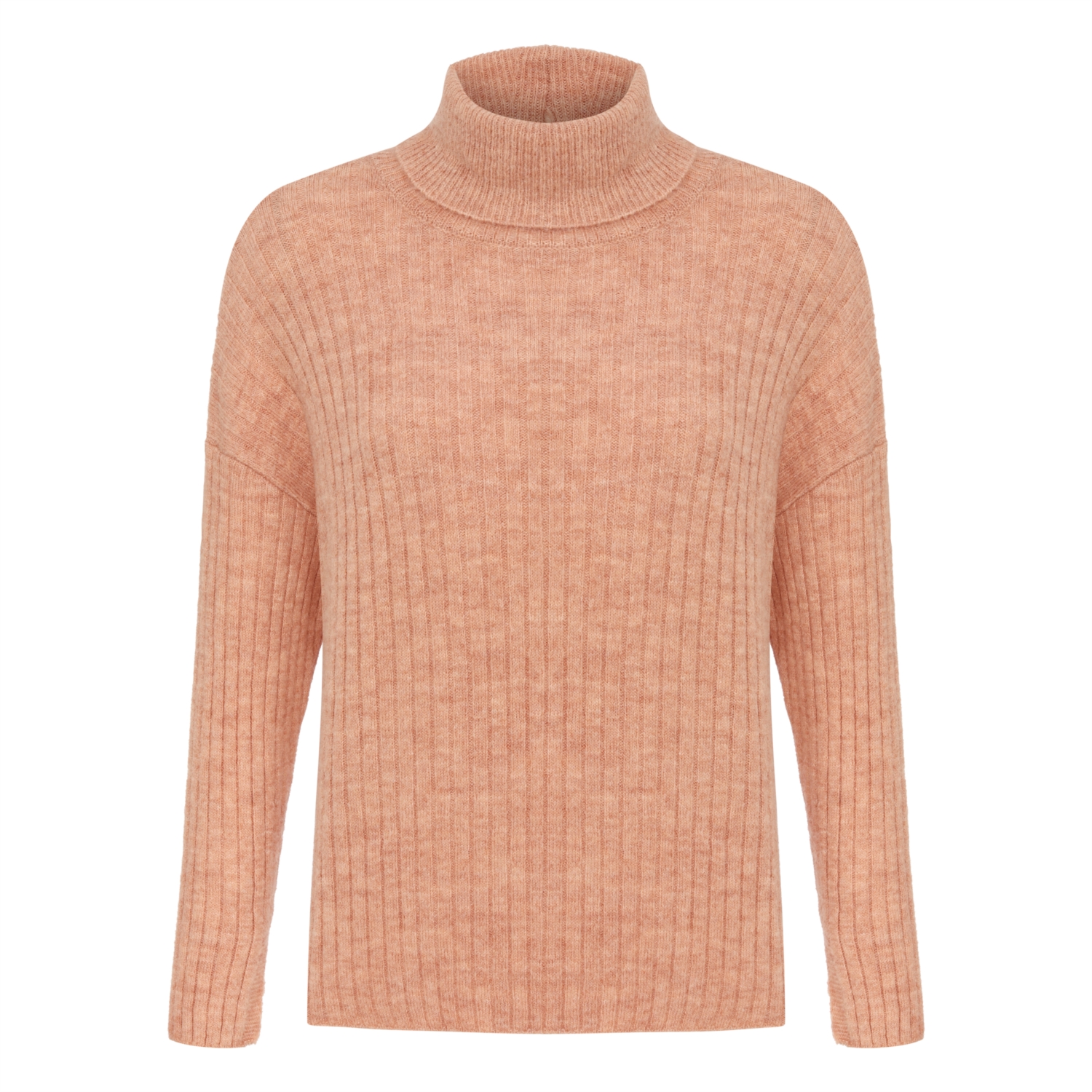 BALIKÇI YAKA DÜŞÜK OMUZ KAZAK