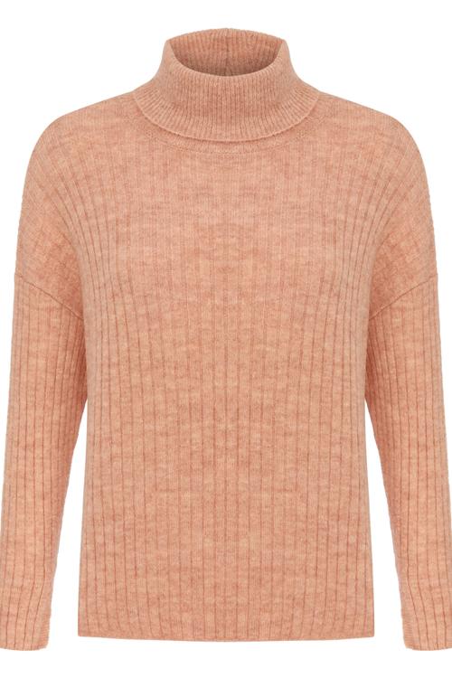  BALIKÇI YAKA DÜŞÜK OMUZ KAZAK