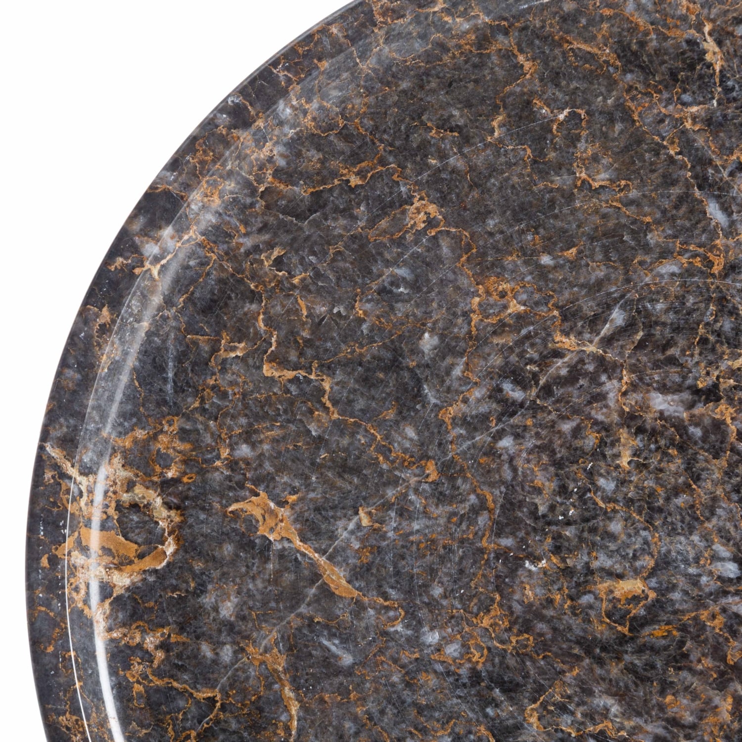 MARBLE SİYAH BANYO TEPSİSİ