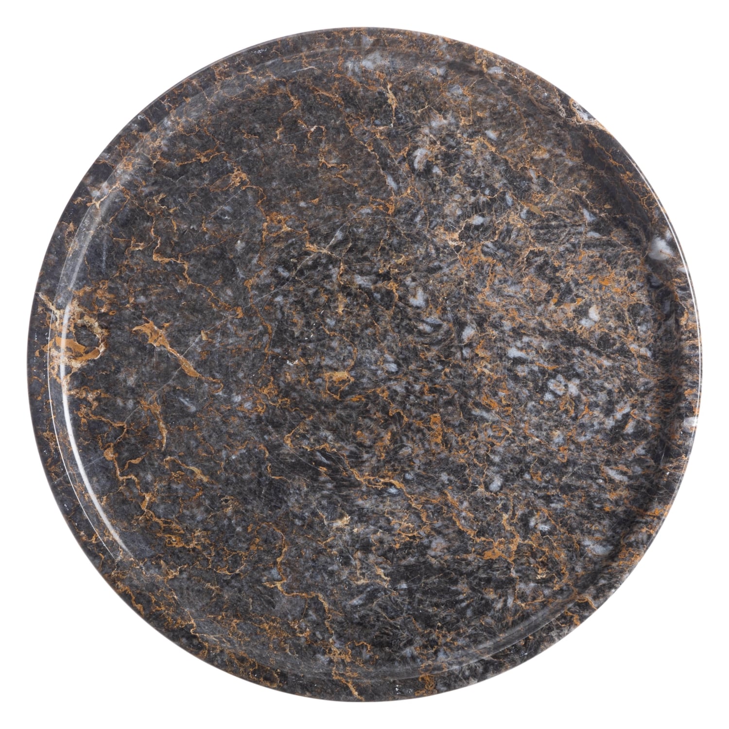 MARBLE SİYAH BANYO TEPSİSİ