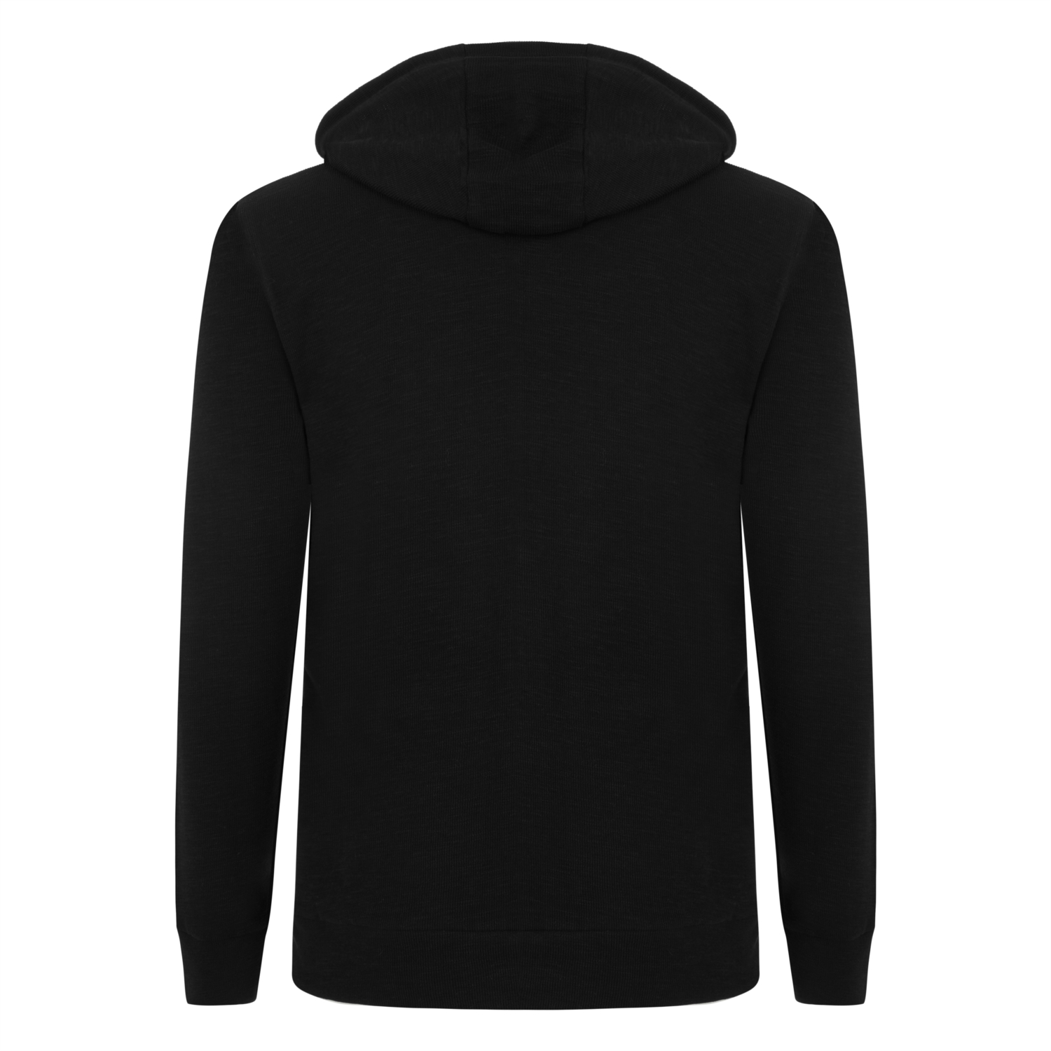 KAPÜŞONLU FERMUARLI PAMUK SWEATSHIRT