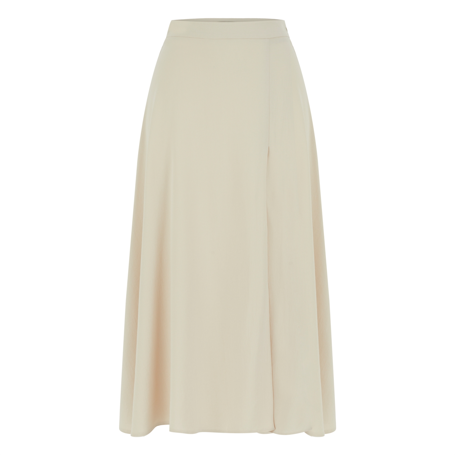 A KESİM YIRTMAÇLI MİDİ KLOŞ ETEK